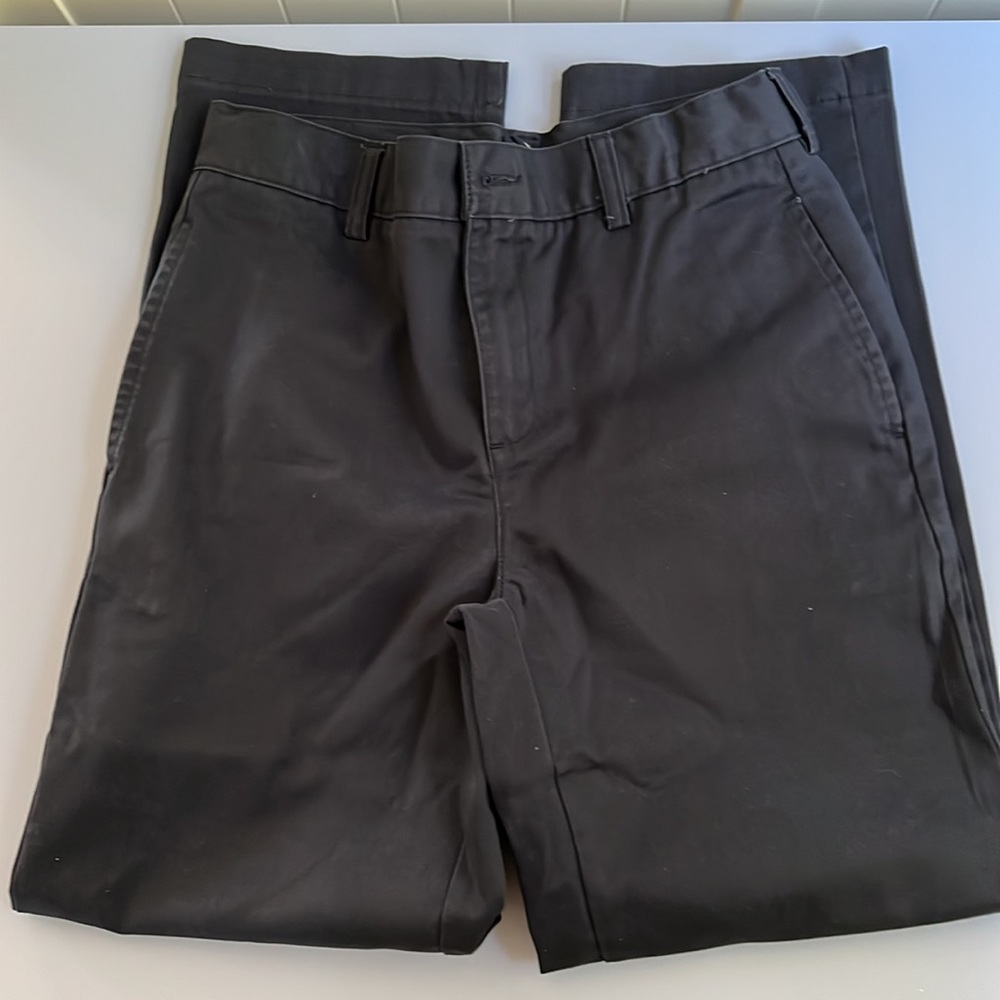 Lands End Boys Uniform Pants Navy Size 14 & 14S & 12S - Picture 4 of 9